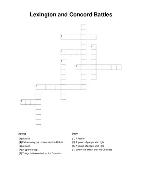 Lexington sch crossword. Things To Know About Lexington sch crossword. 